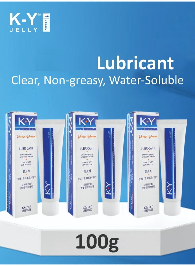 K-Y Jelly Smooth Glide Lubricant 100g Pack Of 3